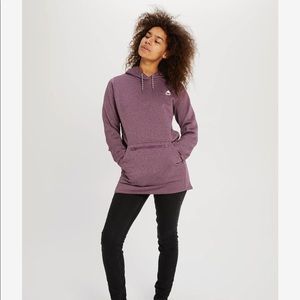 Burton Oak Long Pullover Hoodie Sweatshirt